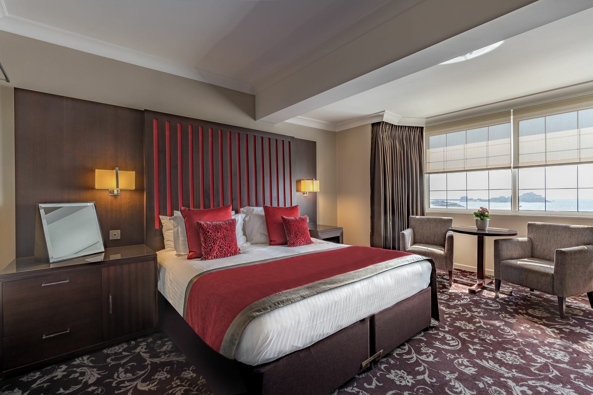 Bdl泽西大酒店&Spa 圣赫利尔泽西 外观 照片 A bedroom at the hotel